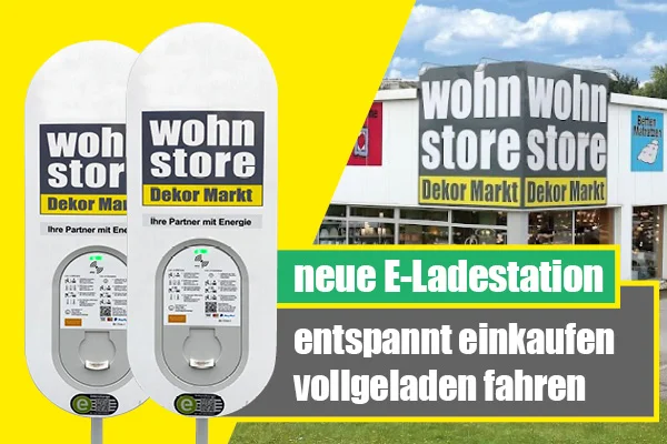 E-Ladestation Laden. Entdecken. Wohlfühlen.